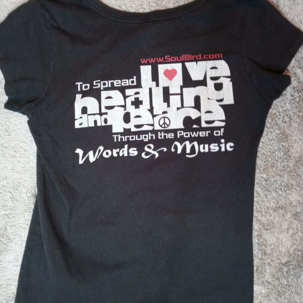 India Arie India.Arie Rare 2009 Tour T Shirt Womens Xxl Soulbird Black View 4